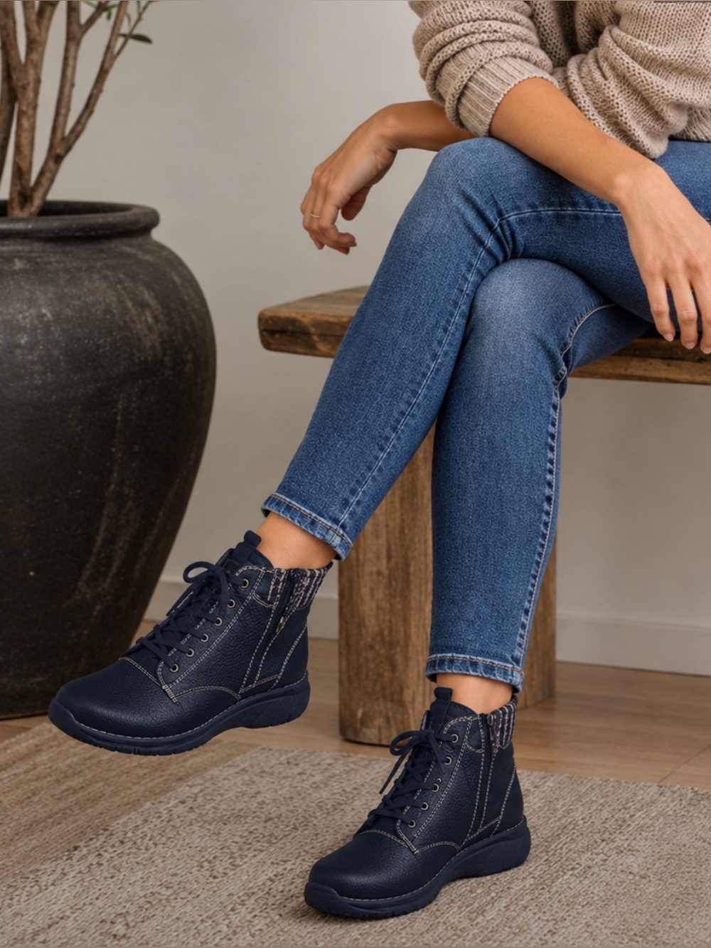 Clarks Whistle Bea Ankle Boots